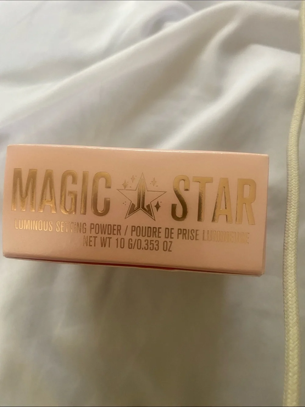 Jeffree Star translucent setting power